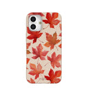 Seashell Maple Leaf iPhone 16 Plus Case