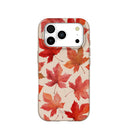 Seashell Maple Leaf iPhone 17 Pro Case