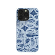 Powder Blue Marine Life iPhone 13 Pro Case