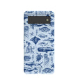 Powder Blue Marine Life Google Pixel 6 Case