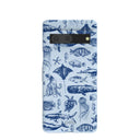 Powder Blue Marine Life Google Pixel 7 Case