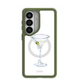 Clear Martini Moment Samsung Galaxy S26 Case With Forest Floor Ridge (Magnetic Charging included)