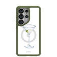 Clear Martini Moment Samsung Galaxy S26 Ultra Case With Forest Floor Ridge (Magnetic Charging included)