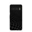 Black Melted Checkers Google Pixel 8 Pro Case