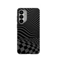 Black Melted Checkers Samsung Galaxy S26+(Plus) Case