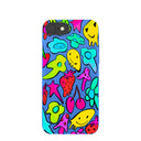 Electric Blue Melty Mood iPhone 6/6s/7/8/SE Case