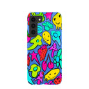 Electric Blue Melty Mood Samsung Galaxy S22 Case