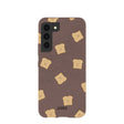Chocolate Brown Mini Toast Samsung Galaxy S22 Case