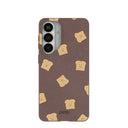 Chocolate Brown Mini Toast Samsung Galaxy S26+(Plus) Case