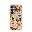 Seashell Monarch Butterfly Samsung Galaxy S26 Ultra Case