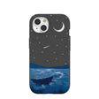 Black Moonlight Lake iPhone 15 Case