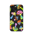 Black Mushroom Party iPhone 13 Pro Case