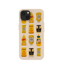 Seashell Mustard Fan iPhone 13 Case