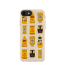 Seashell Mustard Fan iPhone 6/6s/7/8/SE Case