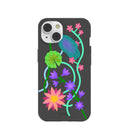 Black Neon Garden iPhone 14 Case