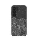 Black Night Panorama Samsung Galaxy S25 Case