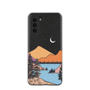 Black Night Trails Samsung Galaxy S21 Case