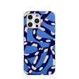 Electric Blue Noodles iPhone 16 Pro Max Case