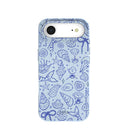Powder Blue Ocean Charms iPhone Air Case