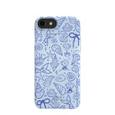 Powder Blue Ocean Charms iPhone 6/6s/7/8/SE Case