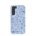 Powder Blue Ocean Charms Samsung Galaxy S23+(Plus) Case