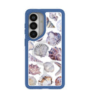 Clear Oceana Whorl Samsung Galaxy S26 Case With True Blue Ridge (Magnetic Charging included)