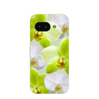Sage Green Orchid Blooms Google Pixel 9a Case