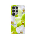 Sage Green Orchid Blooms Samsung Galaxy S26 Ultra Case