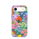 Electric Blue Painted Garden iPhone Air Case