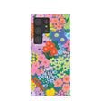 Electric Blue Painted Garden Samsung Galaxy S24 Ultra Case