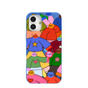 Electric Blue Pals iPhone 16 Plus Case