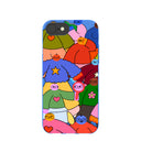 Electric Blue Pals iPhone 6/6s/7/8/SE Case