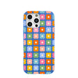 Electric Blue Petal Pop iPhone 16 Pro Max Case