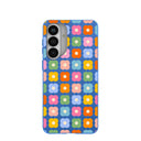 Electric Blue Petal Pop Samsung Galaxy S26+(Plus) Case
