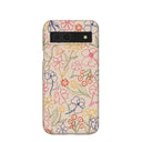 Seashell Petals Sketch Google Pixel 8a Case