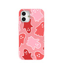 Bubblegum Pink Phantom Pals iPhone 16 Plus Case