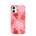Bubblegum Pink Phantom Pals iPhone 16 Case