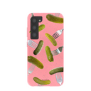Bubblegum Pink Pickle Party Samsung Galaxy S23 Case