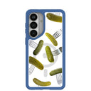 Clear Pickle Party Samsung Galaxy S26+(Plus) Case With True Blue Ridge (Magnetic Charging included)