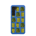 Electric Blue Pickling Pickles Samsung Galaxy S25 Case