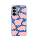 Electric Blue Piggies Samsung Galaxy S26+(Plus) Case