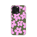 Forest Floor Pink Blooms iPhone 13 Pro Case