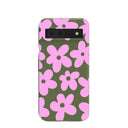 Forest Floor Pink Blooms Google Pixel 8a Case