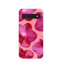 Bubblegum Pink Pink Orchids Google Pixel 8a Case
