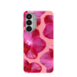 Bubblegum Pink Pink Orchids Samsung Galaxy S26+(Plus) Case