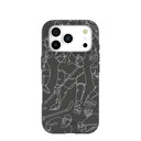 Black Play Sketch iPhone 17 Pro Case