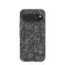 Black Play Sketch Google Pixel 10 Pro XL Case