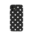 Black Polka Confetti iPhone 12 Mini Case