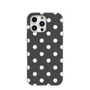 Black Polka Confetti iPhone 16 Pro Max Case