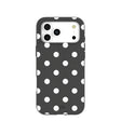 Black Polka Confetti iPhone 17 Pro Max Case